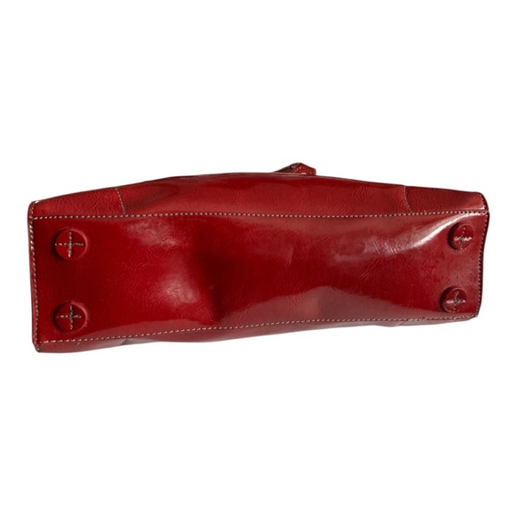 🔺Liz Claiborne Red Leather Shoulder Bag🔺 - Picture 10 of 16